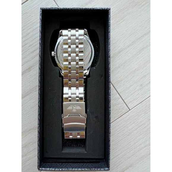 Katherine Karambelas Men's Stainless Steel Silver Watch - Picture 3 of 5